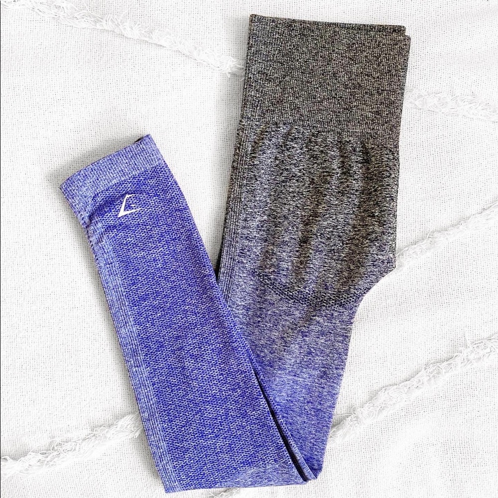 Gymshark seamless indigo ombré leggings